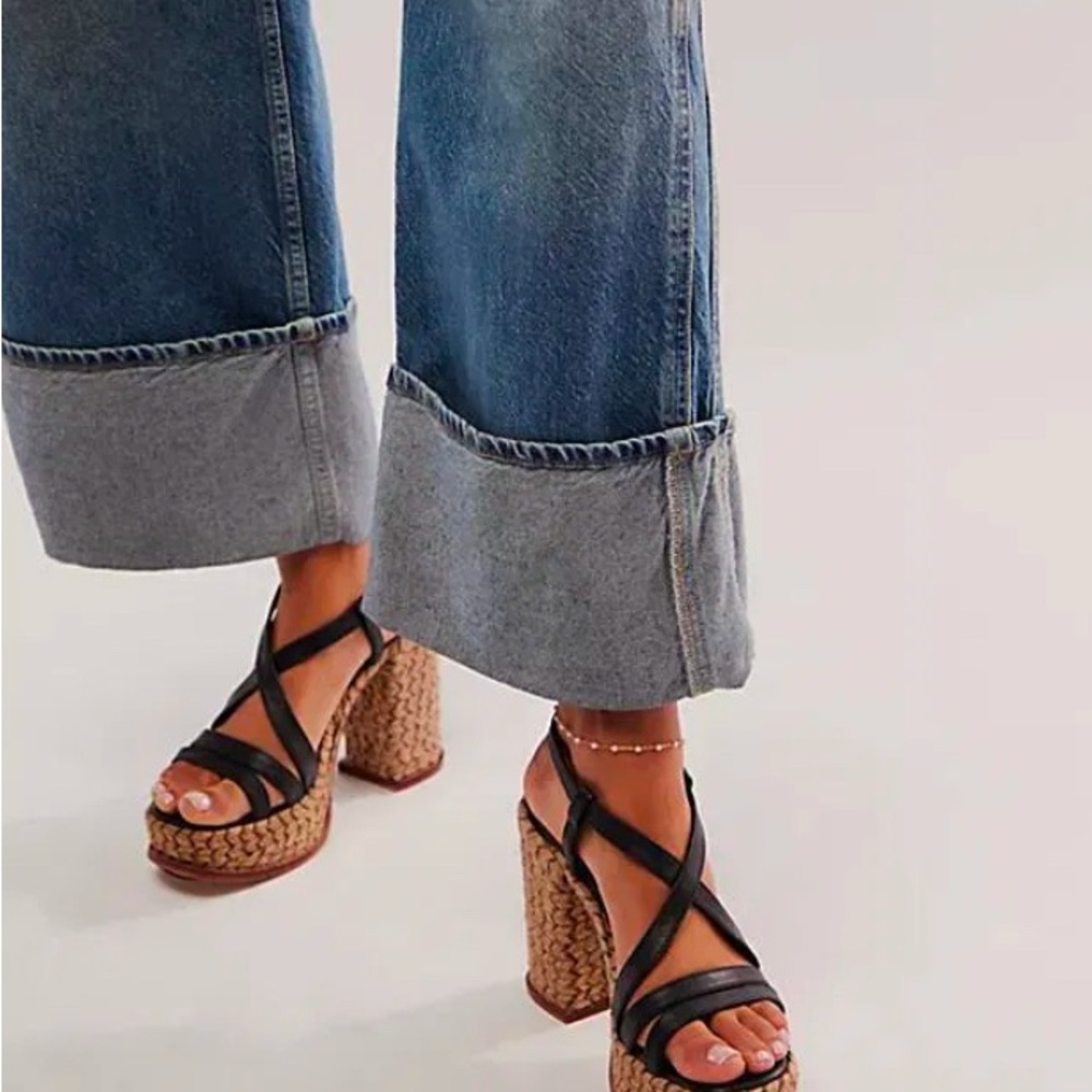 Free People Fahn Jute Platform